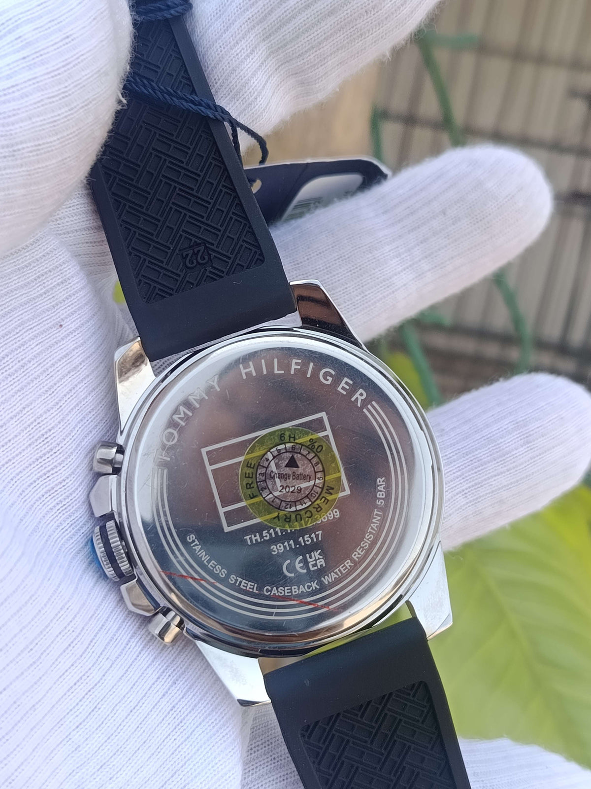Tommy Hilfiger Men's Multifunction Watch | Black Dial with Tachymeter Bezel