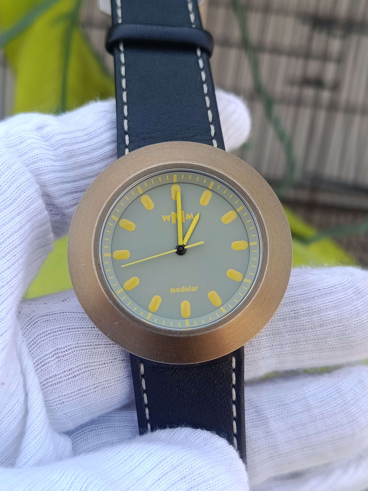 WNM Modular Watch | Bronze-Tone Brushed Case