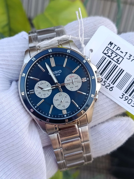 Casio MTP-1374D-2AV Men's Multifunction Watch