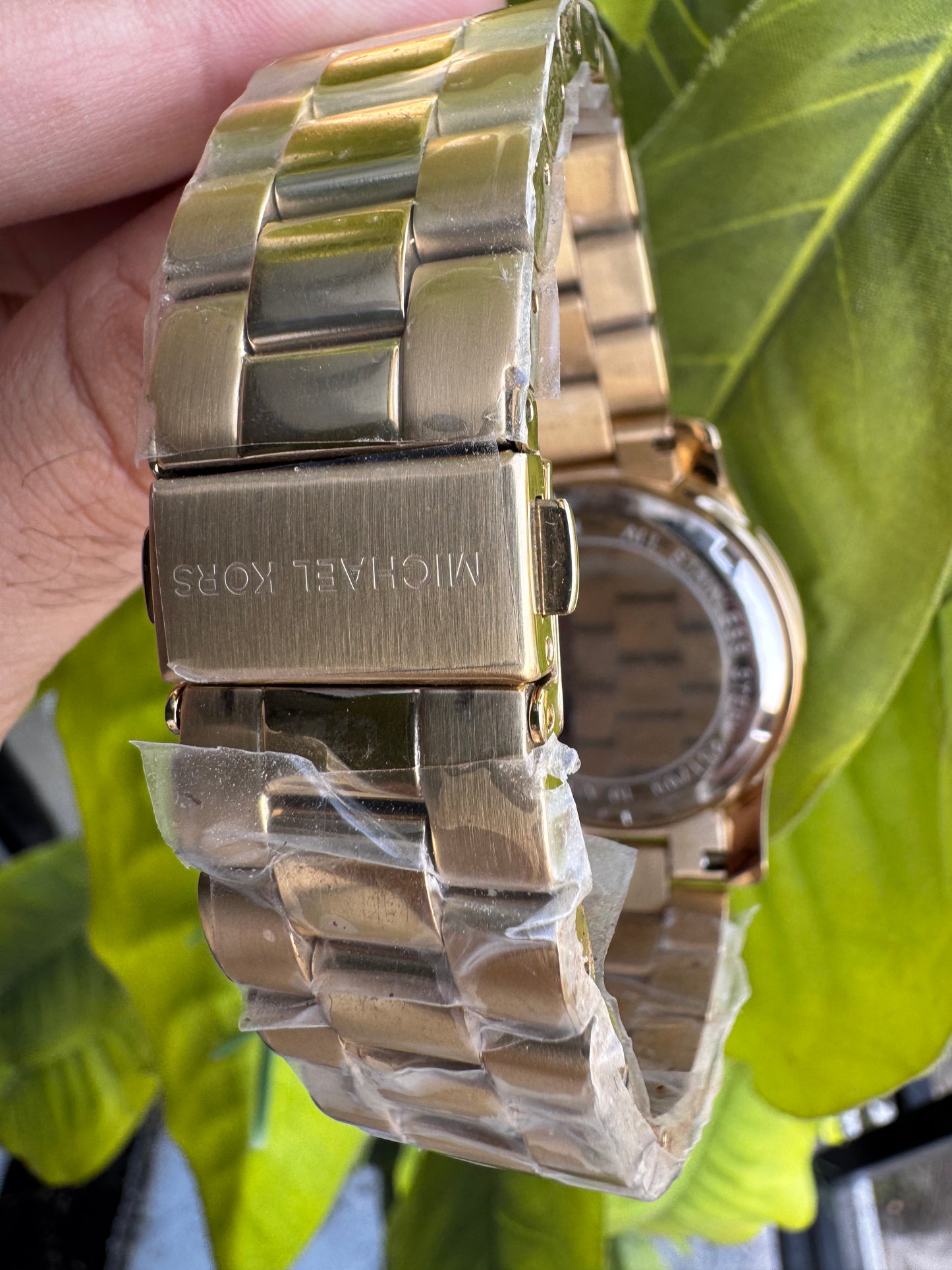 Michael Kors Gold Chronograph Watch (Model: MK5055)