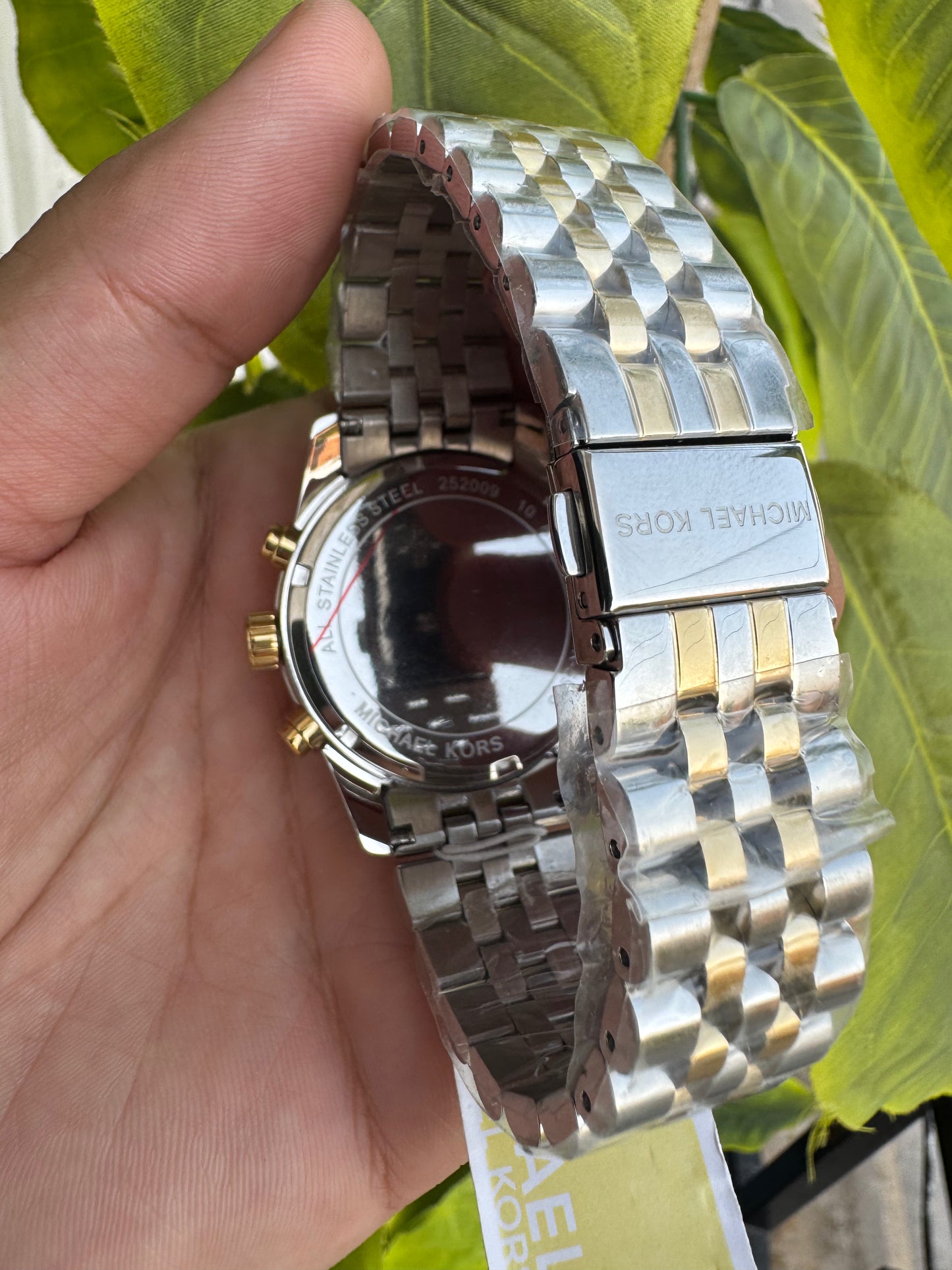Michael Kors Bradshaw Two-Tone Chronograph Watch (Model: MK5955)