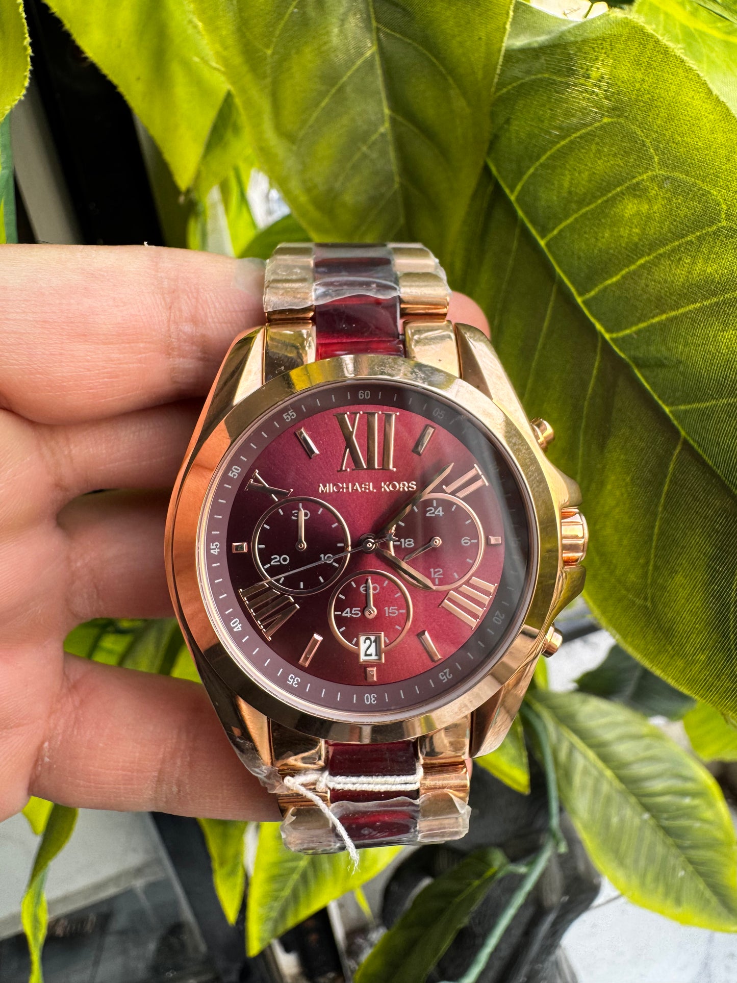 Michael Kors Chronograph Watch (Model: MK6270) Women Big Dial