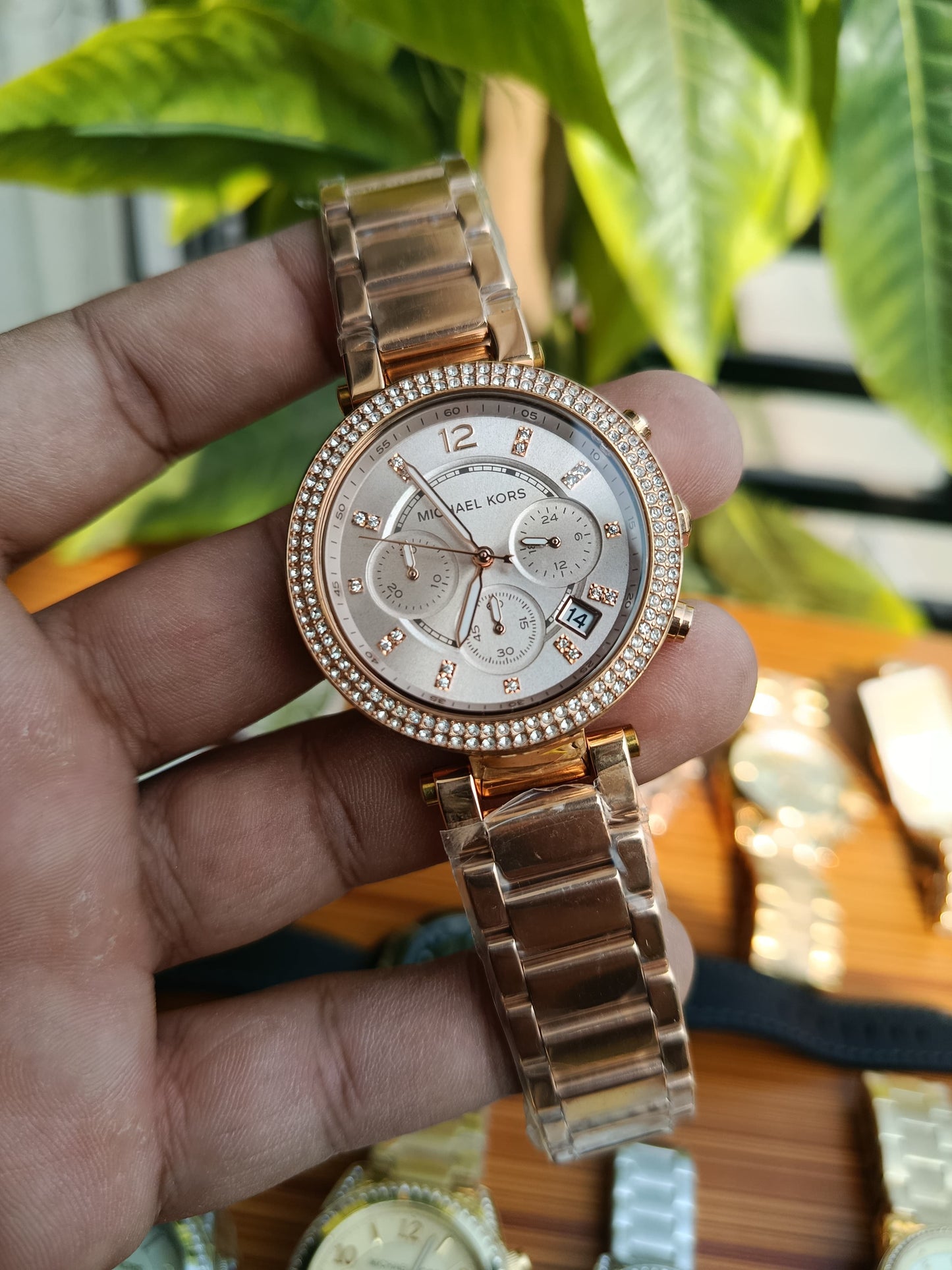 Michael Kors Parker Women’s Chronograph Watch (Model: MK5491)