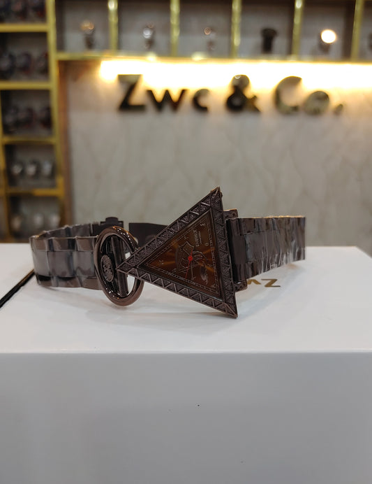 Foubis Watch For Women Triangle Shape