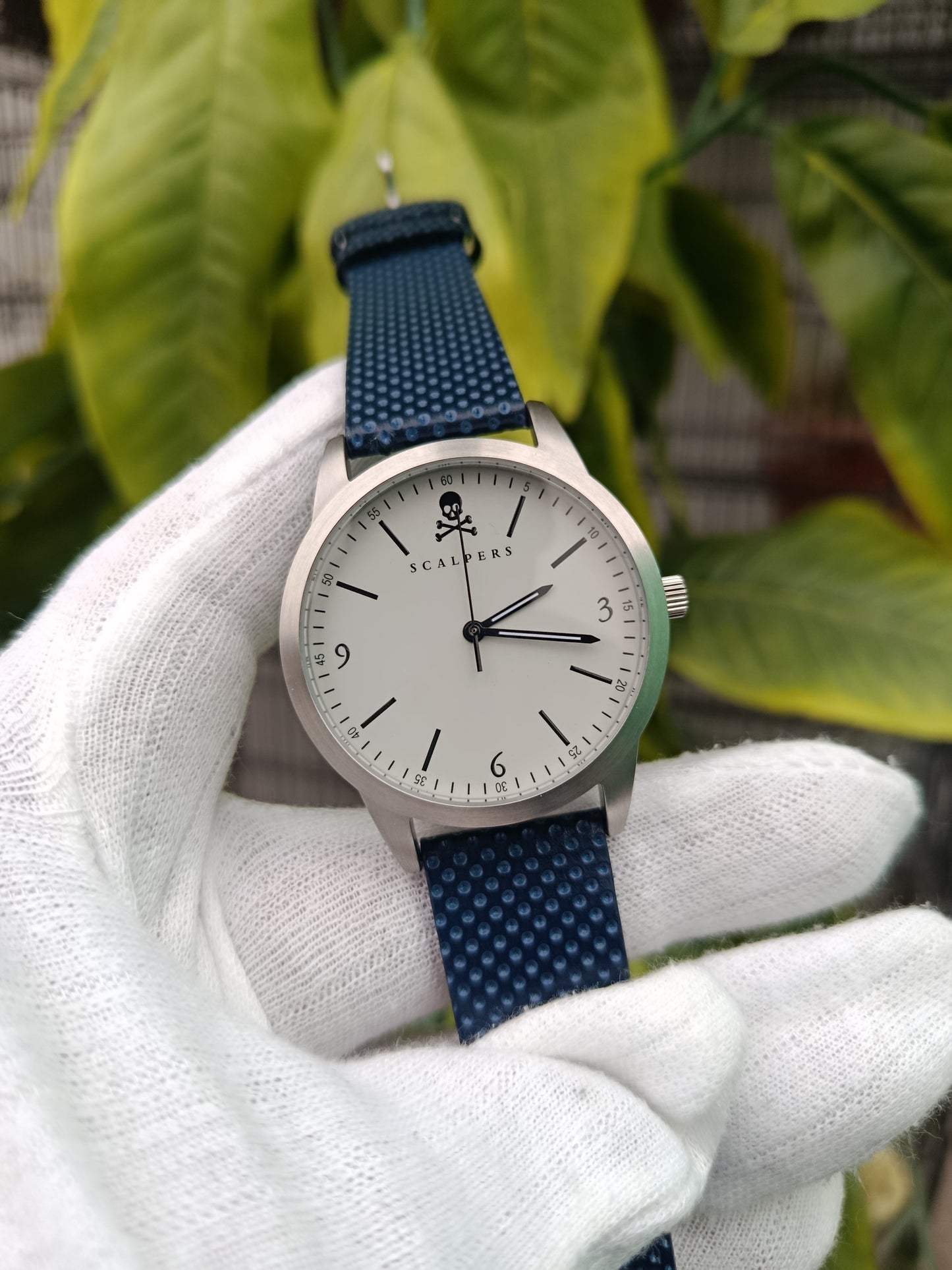 Scalpers Leather Strap mens Watch