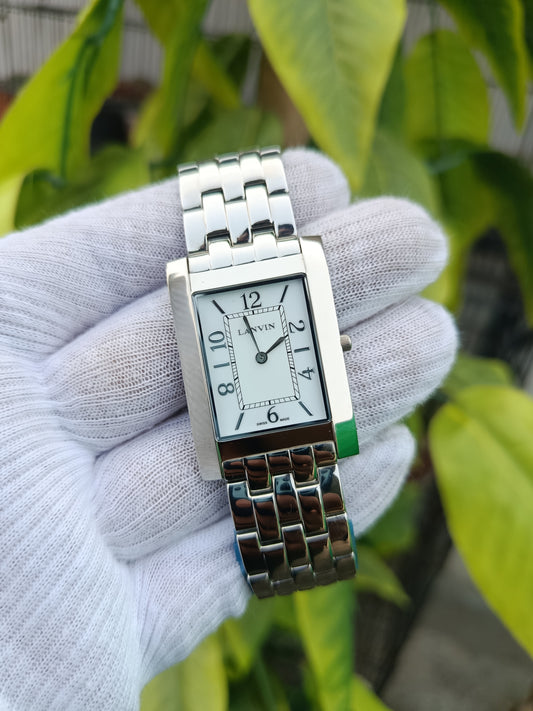 Lanvin Men’s Wrist Watch Tank Shape