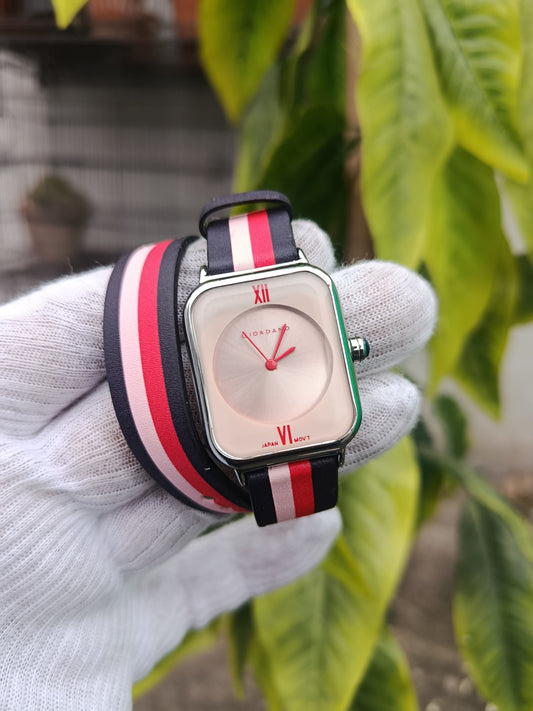 Giordano Women’s Quartz Wristwatch – Square Case