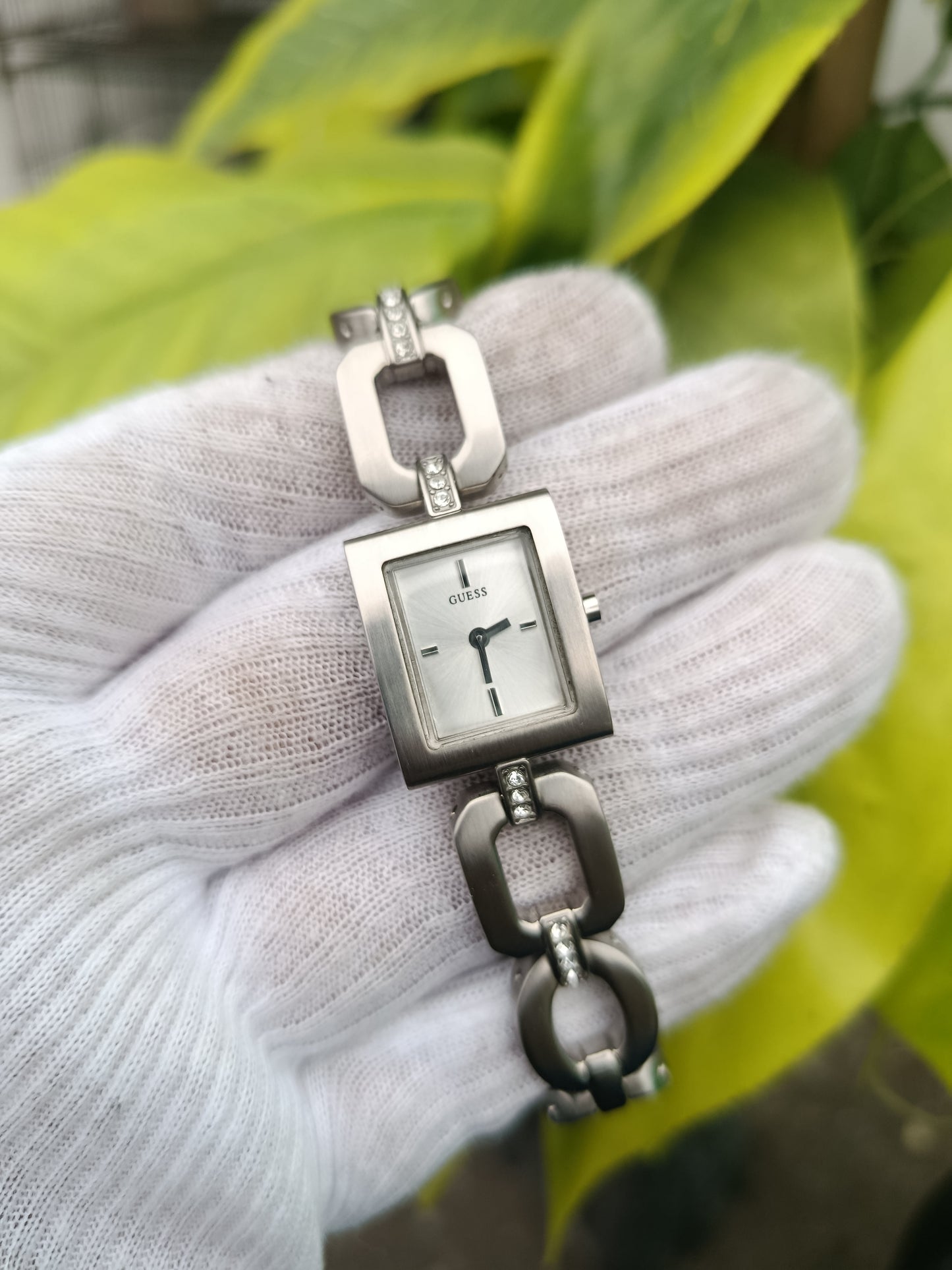 Guess Women’s Stainless Steel Watch (W90061L1)