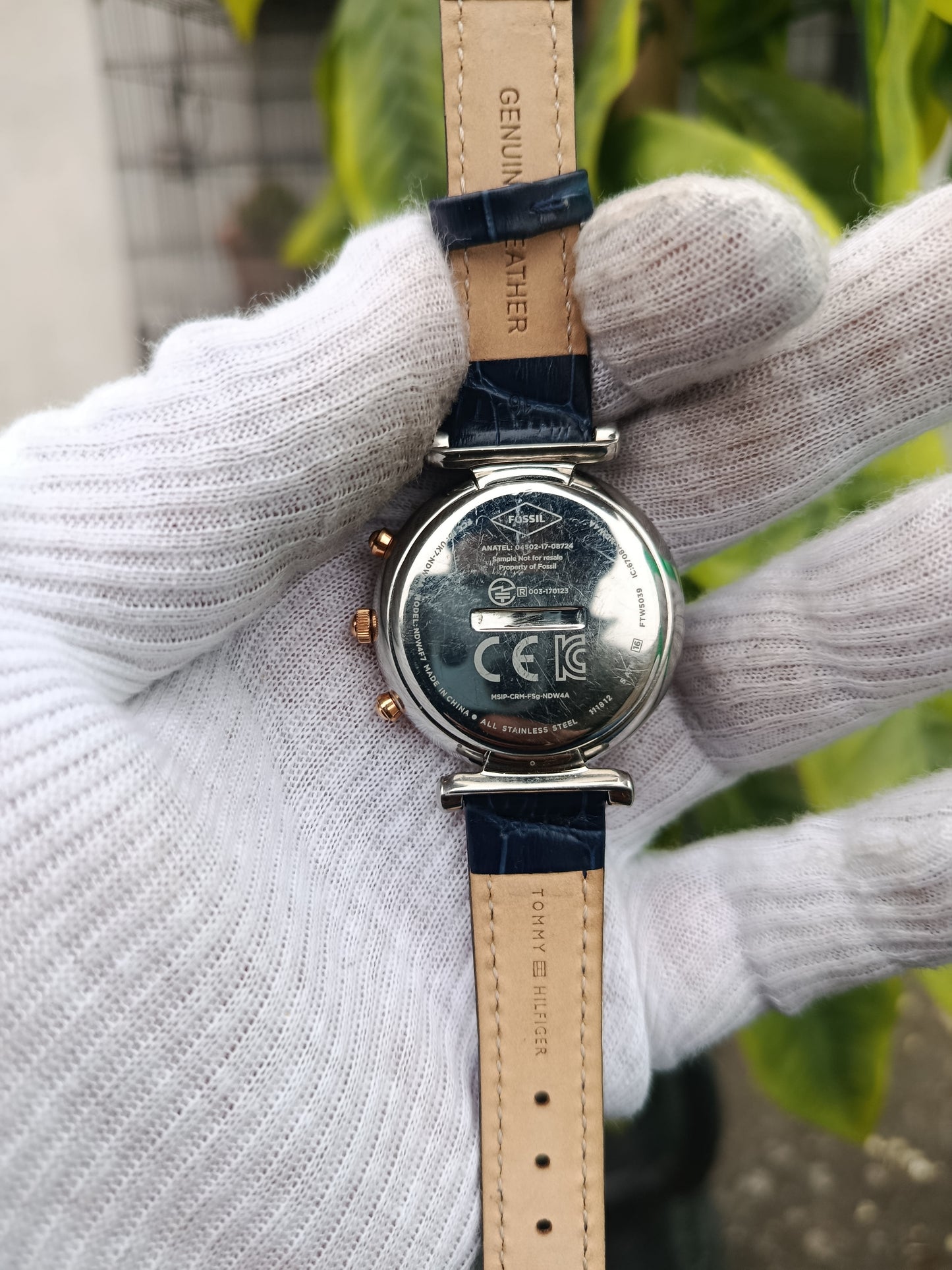 Fossil Carlie Hybrid Smartwatch – Rose Gold-Tone Case