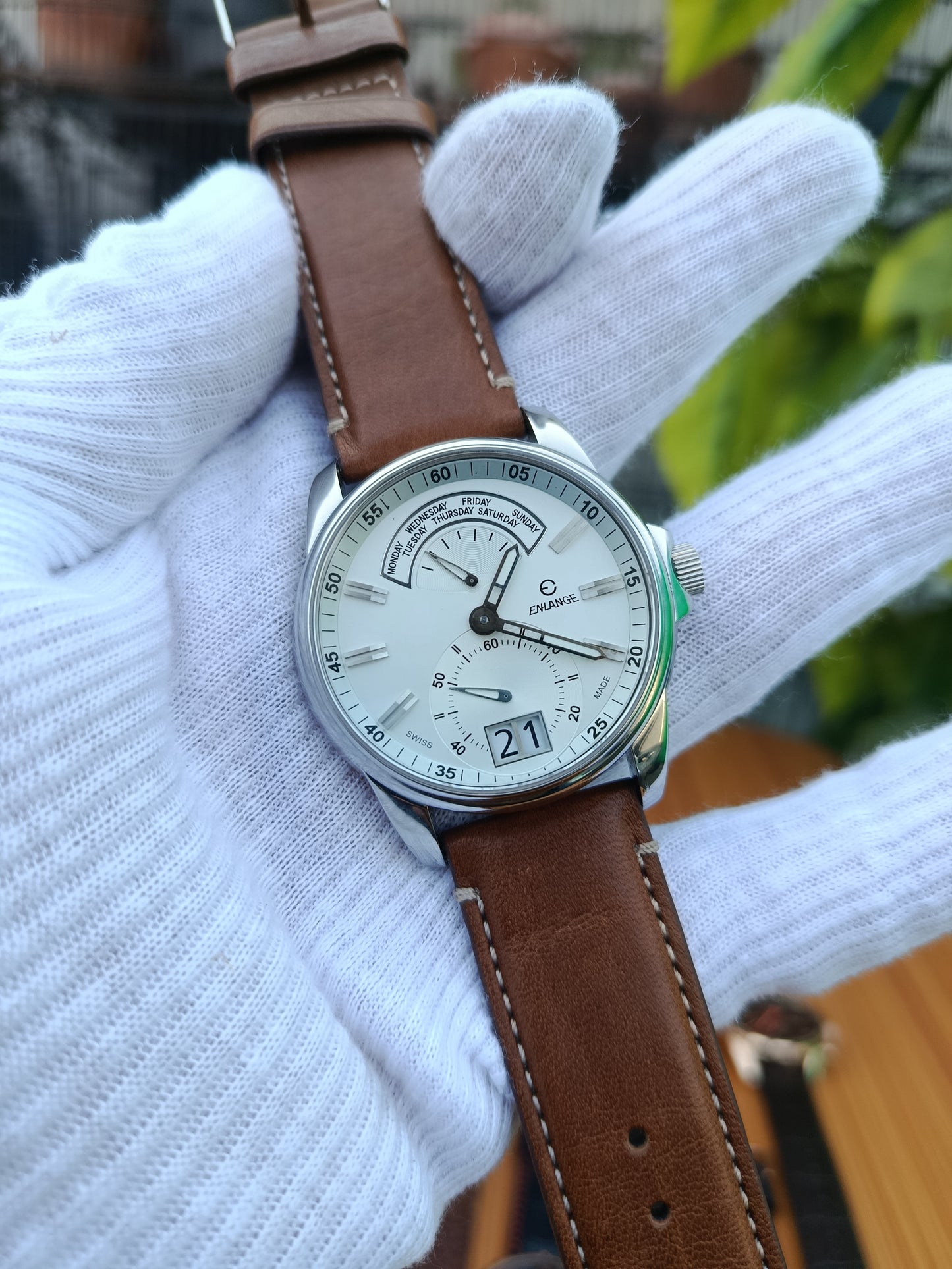 Enlange  Swiss Quartz Excellence Men’s Watch