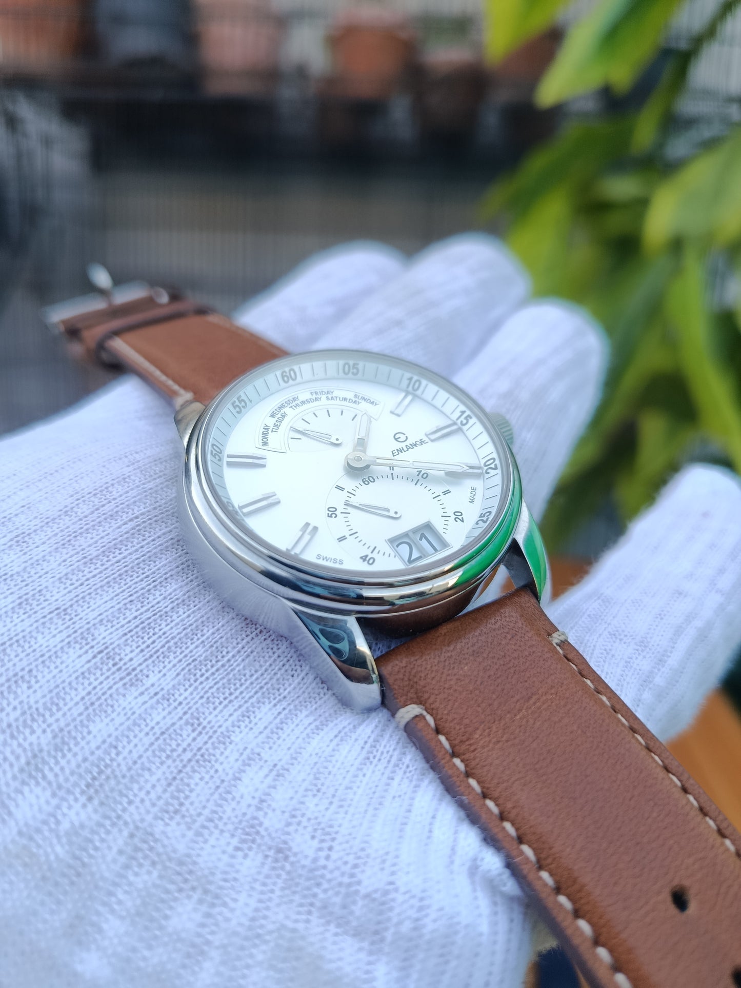 Enlange  Swiss Quartz Excellence Men’s Watch