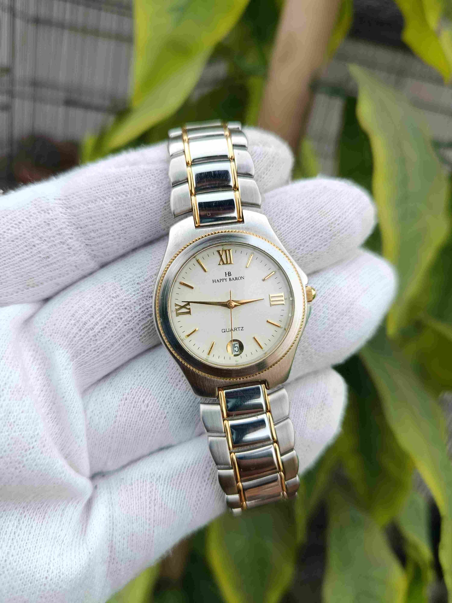 Happy Barron Women’s Double-Tone Watch (34mm)