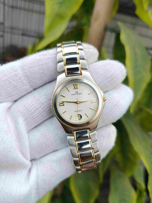 Happy Barron Women’s Double-Tone Watch (34mm)