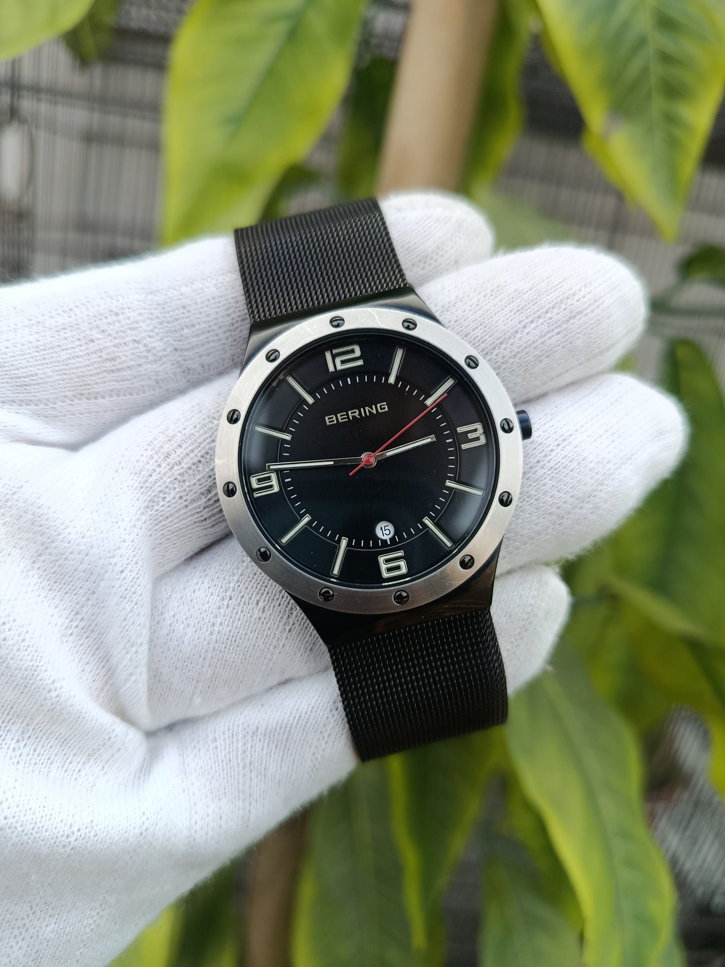 Bering Men’s Slim Classic Wristwatch (12739-077)