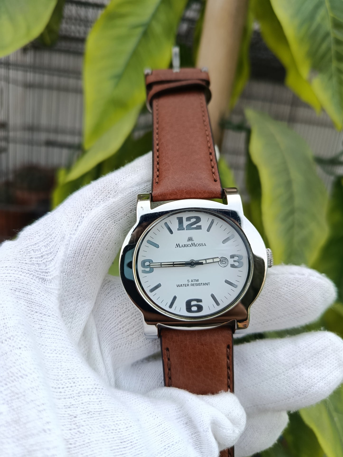 Mario Mossa Men’s Watch – White Dial
