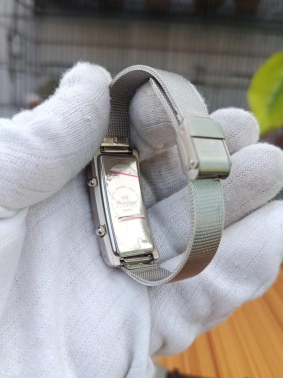Skagen Petra Dual Time Stainless Steel Mesh Watch (20SSSMP)