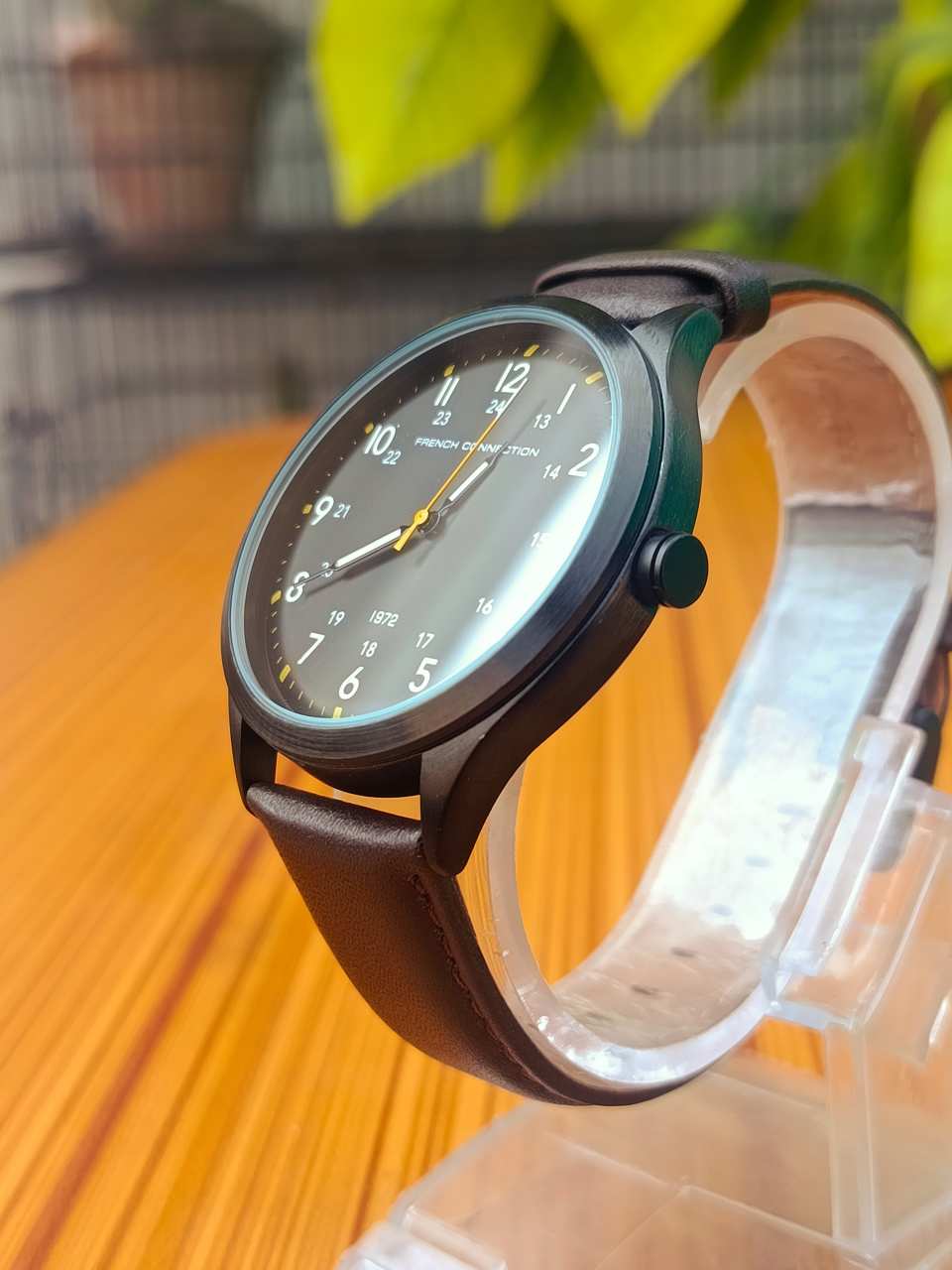 This is a French Connection Men Grey Analogue Watch model FC1287BR