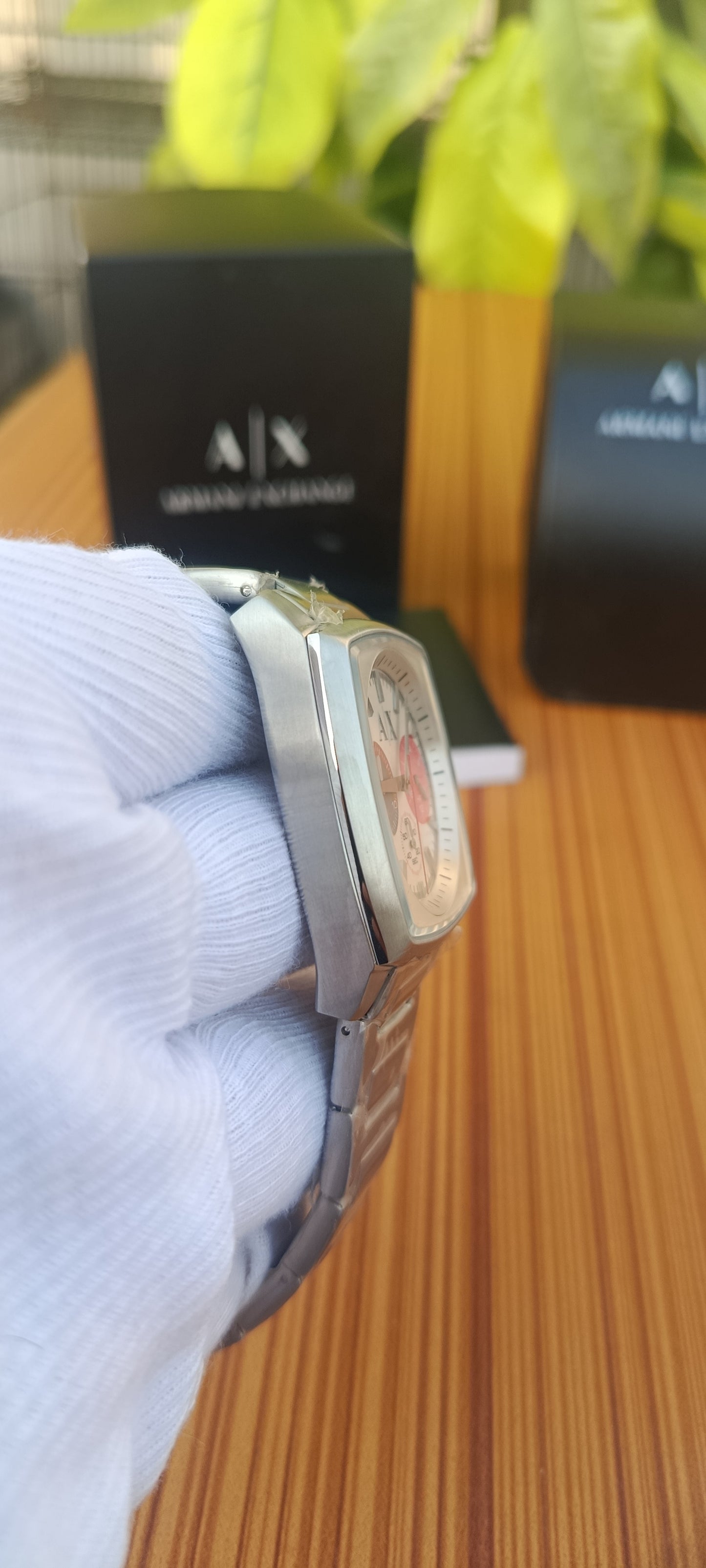 Armani Exchange Stockton AX2254 Men's Square Chronograph Watch