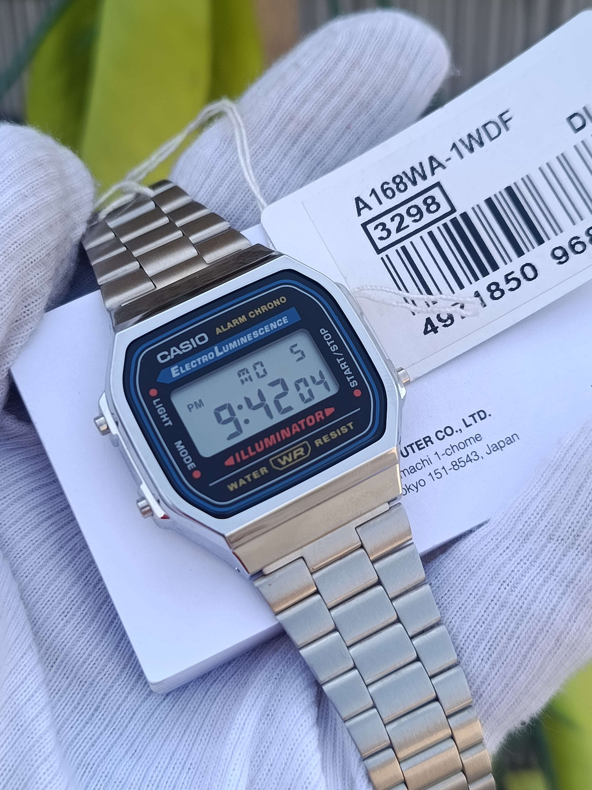 Casio Vintage A168WA-1WDF Digital Watch