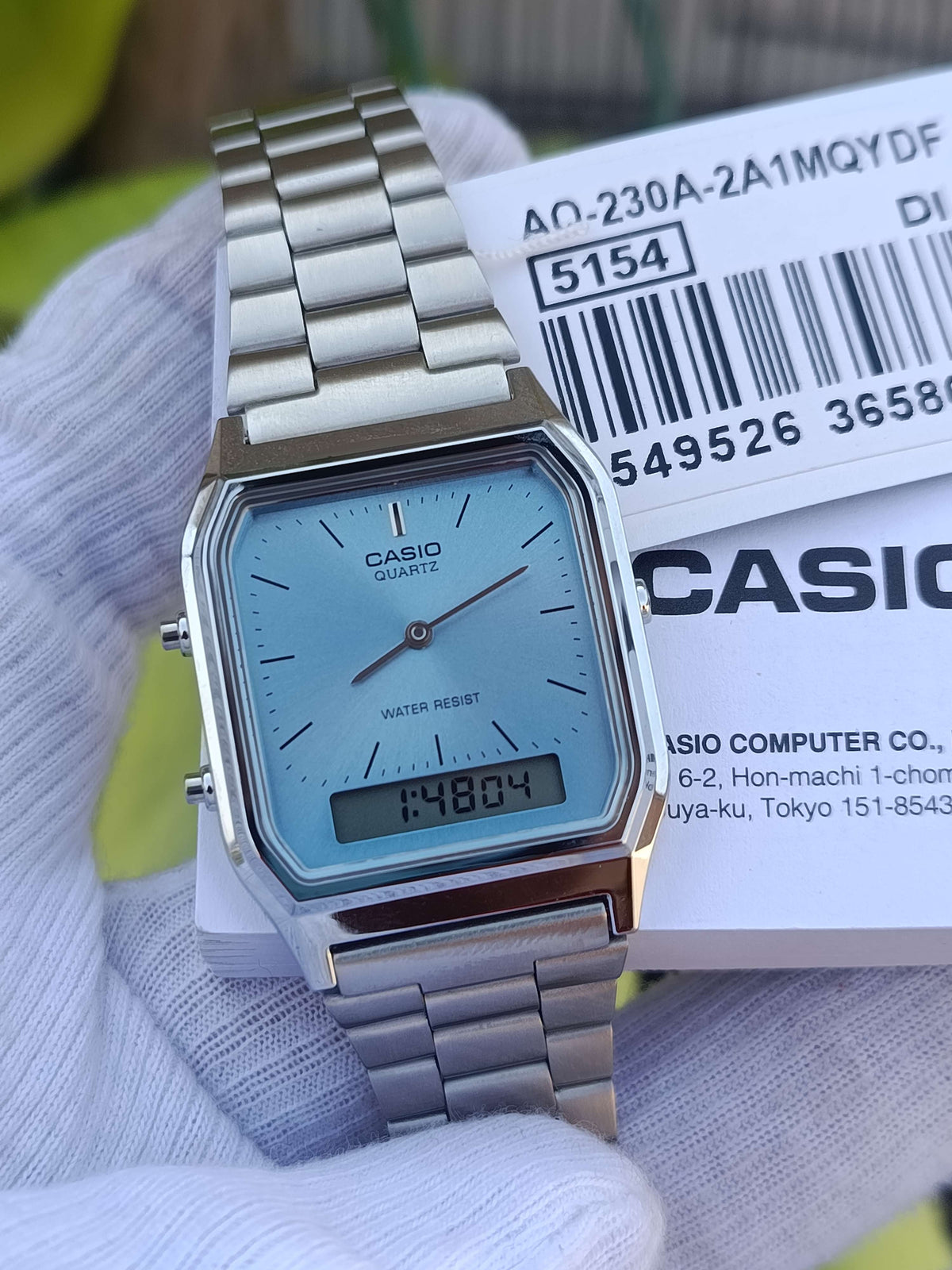 Casio Vintage AQ-230A-2A1MQ Analog-Digital Watch