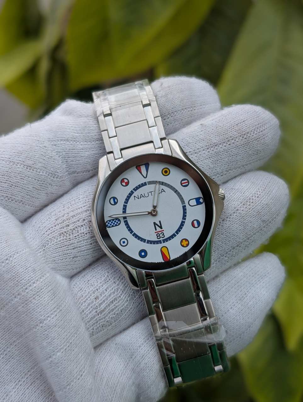 Nautica Slim Model Flag Dial Watch