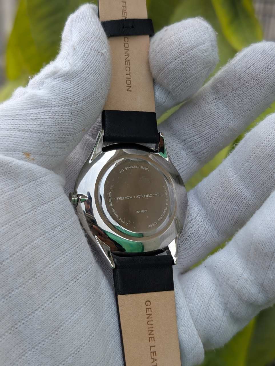 French Connection Men’s Quartz Watch Black Dial