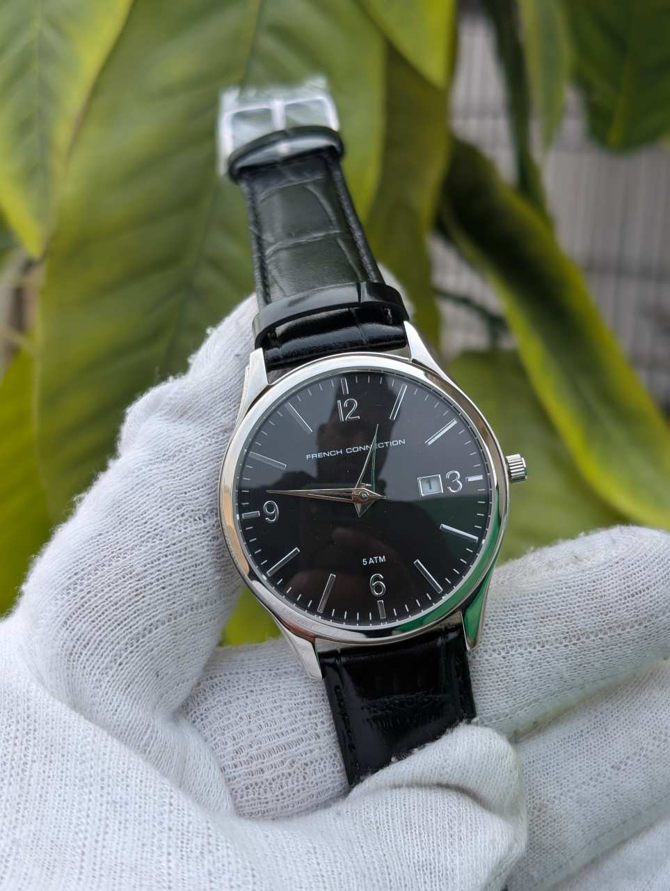 French Connection Men’s Watch Black Dial (FC1123B)