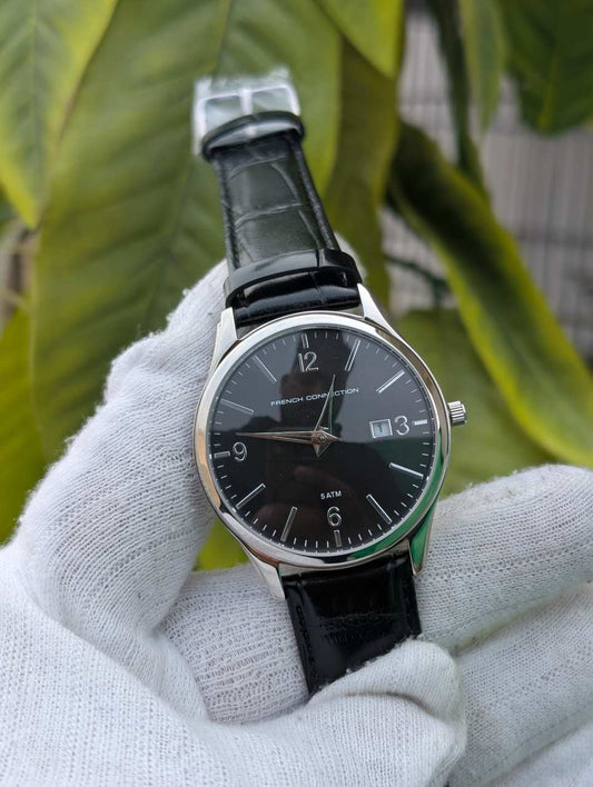 French Connection Men’s Watch Black Dial (FC1123B)