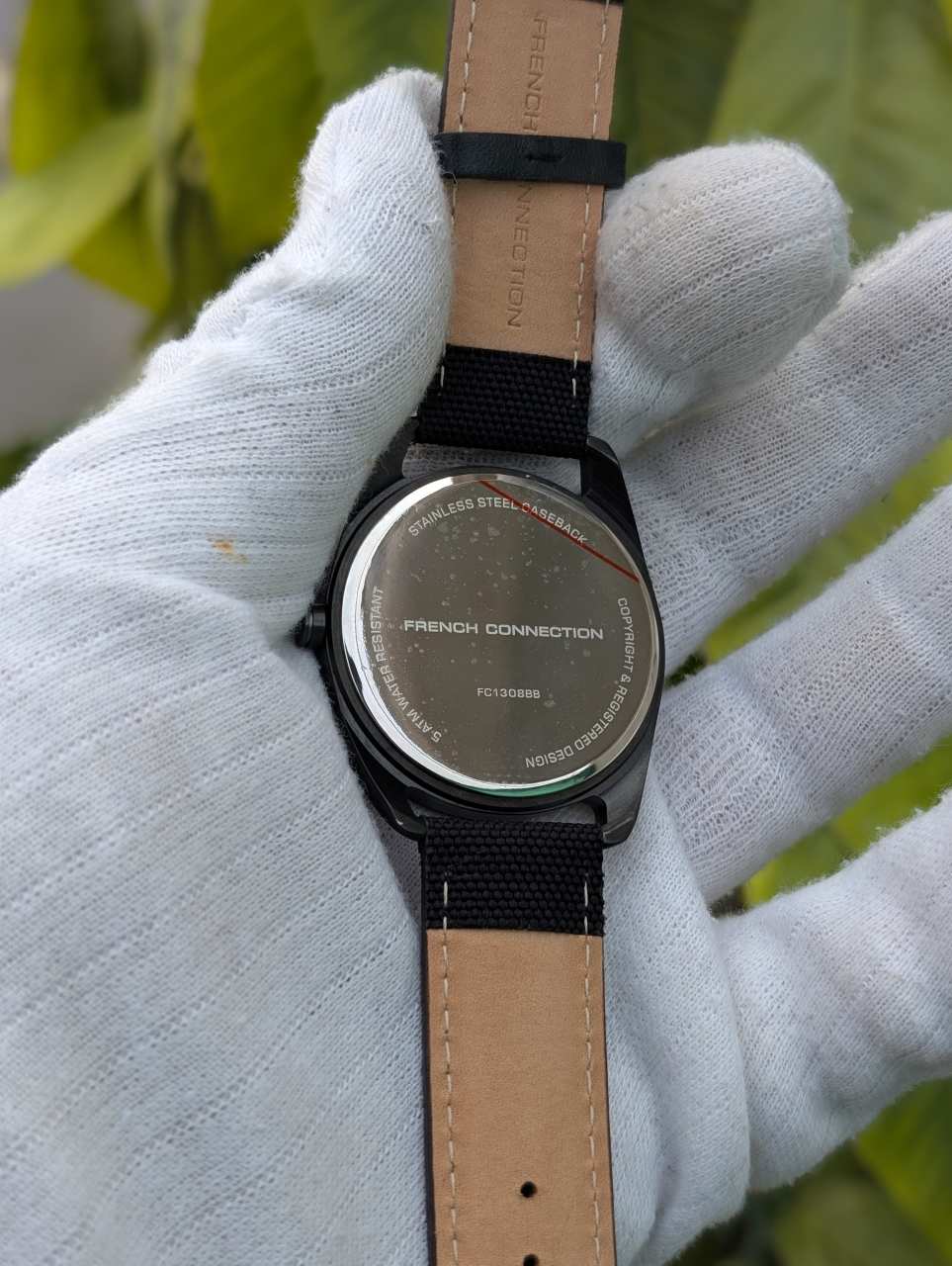 French Connection Men’s Analog Watch Black Dial (FC1308BB / FC1308BN)