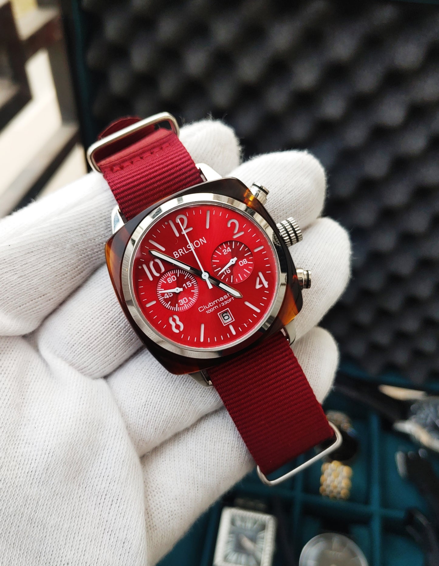 Brlsion Club Master 15140.PBAM.TS.5.NK Watch For Men