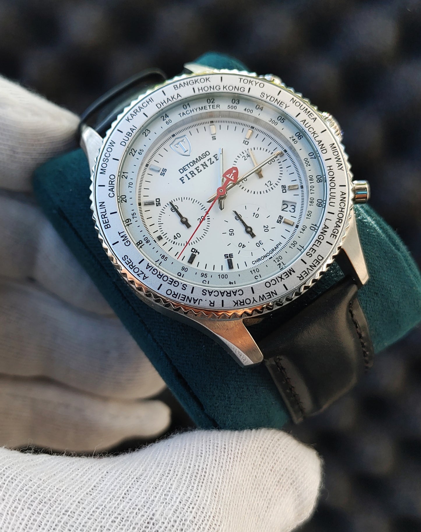 Firenze Detomaso Luka DT1017-A Chornograph Watch