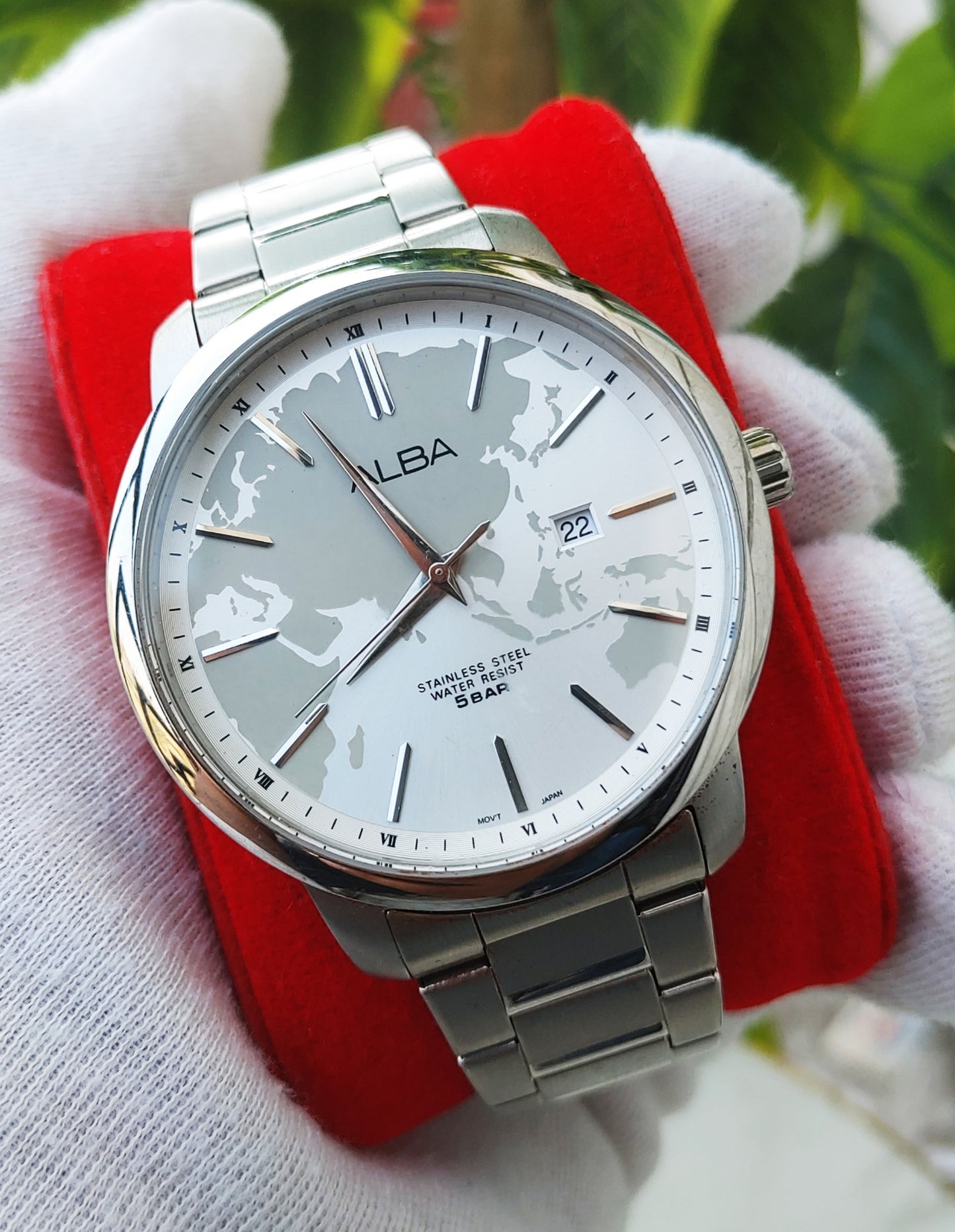 Alba AS9591 Men's Stainless Steel Quartz Watch