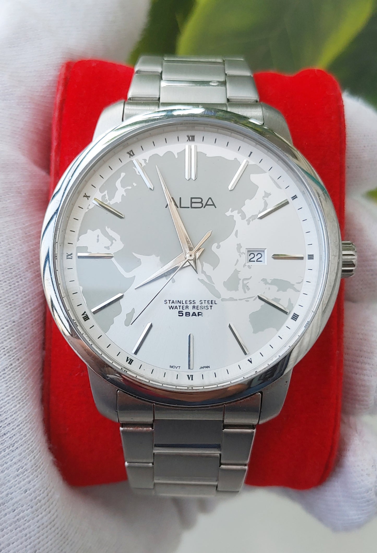 Alba AS9591 Men's Stainless Steel Quartz Watch