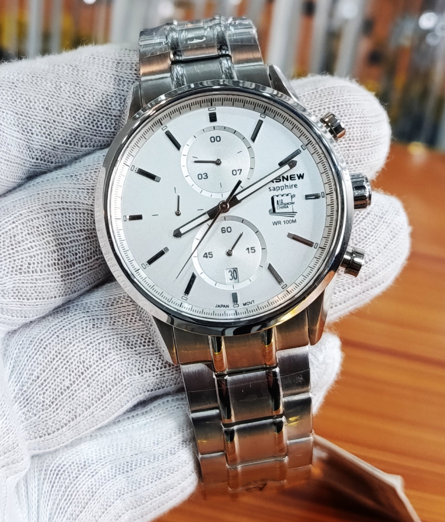 Y-Yeah PASNEW Original Chronometer Men’s Watch | Stainless Steel | Precision Quartz Movement