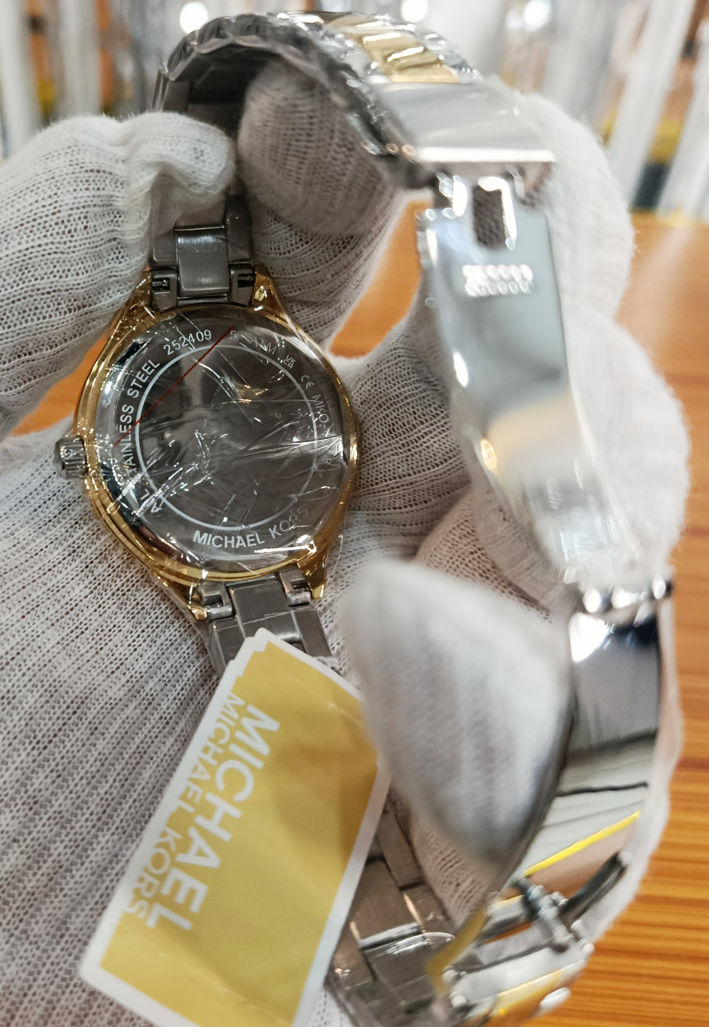 Michael Kors Aspen Two-Tone Stainless Steel Quartz Women’s Watch