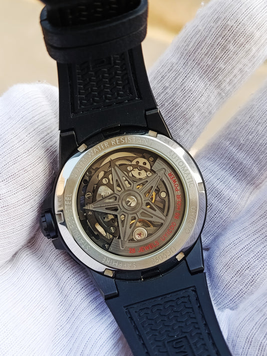 UYICOO UC9098 Men's Automatic Skeleton Watch