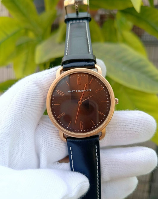 Mast & Harbour Brown Dial Men's Classic Watch
