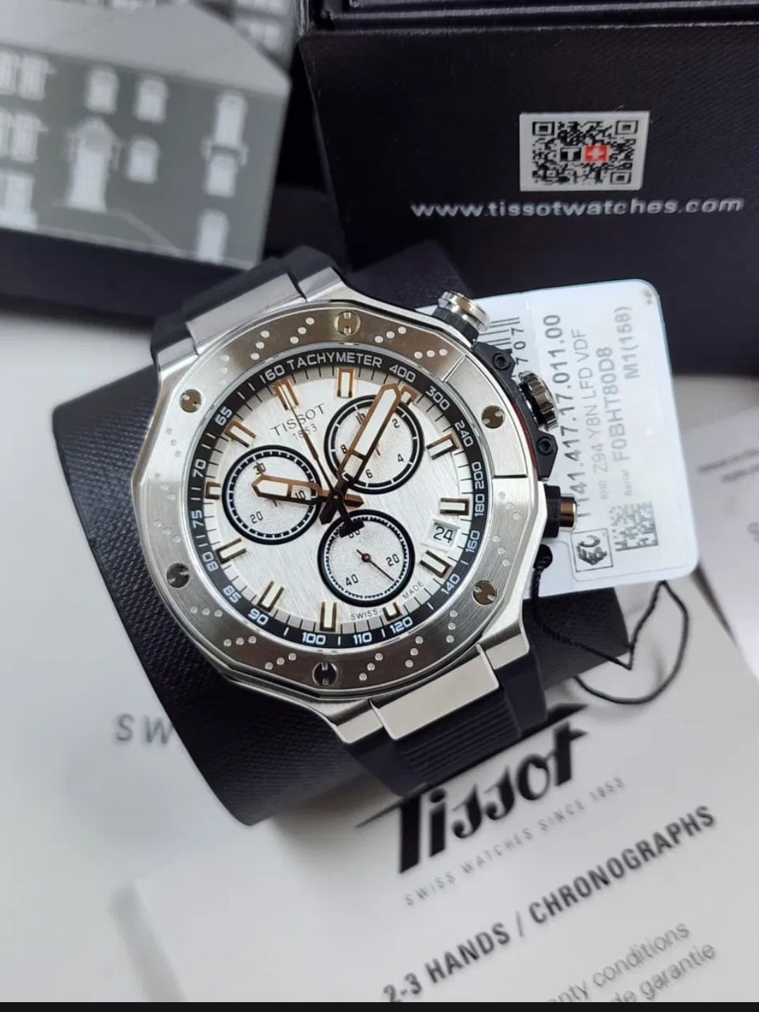 Tissot T-Race Chronograph Men's Watch T141.417.17.011.00