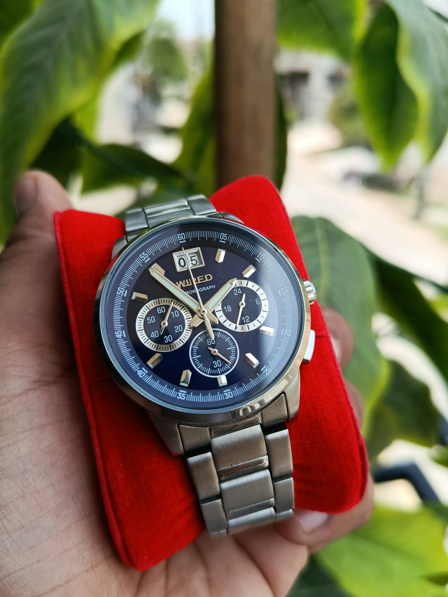 SEIKO WIRED Men's Chronograph Watch AGAW406 – New Standard Model