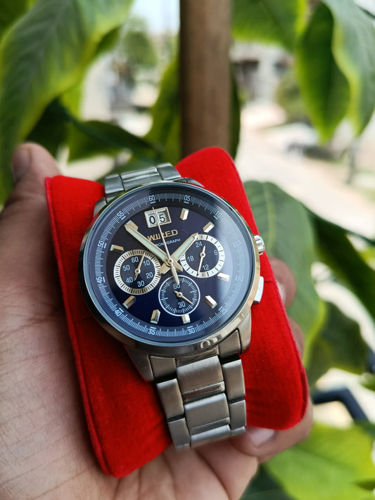 SEIKO WIRED Men's Chronograph Watch AGAW406 – New Standard Model