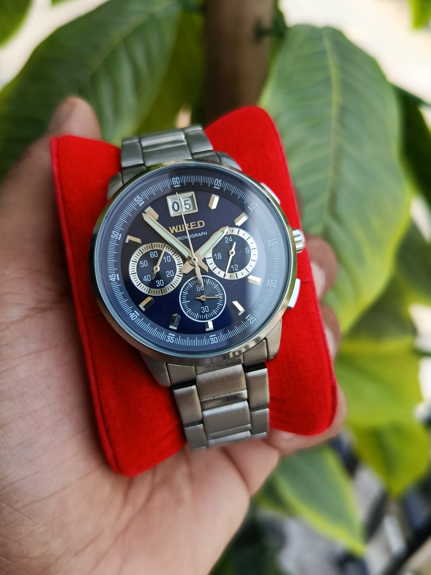 SEIKO WIRED Men's Chronograph Watch AGAW406 – New Standard Model