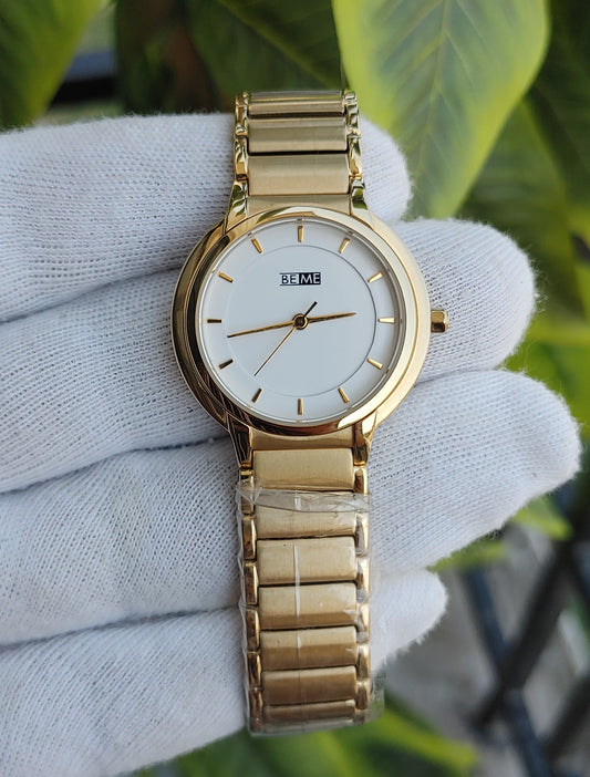 Beme White Dial Watch